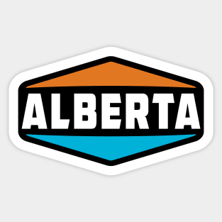 Alberta Canada Calgary Jasper Sticker